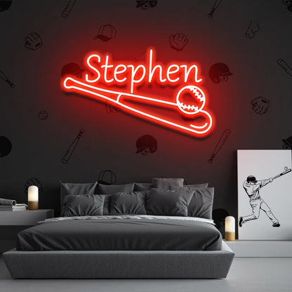 Baseball Led Neon Sign Fboys Room Decor - Shineneon