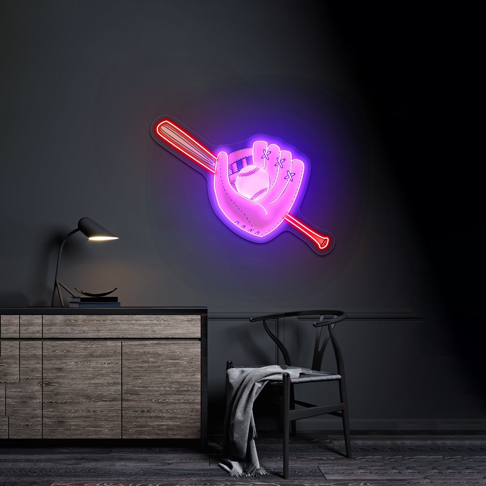 Baseball Sports Neon Signs For Inexpensive Custom Neon Signs - Shineneon