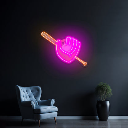 Baseball Sports Neon Signs For Inexpensive Custom Neon Signs