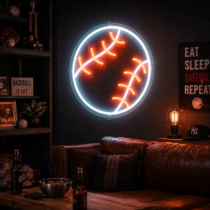 Baseball Stitches LED Neon Sign - Shineneon