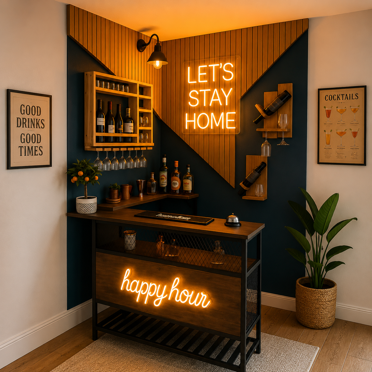 Basement Lounge Wall Decor LED Neon Sign Wall Art main product image