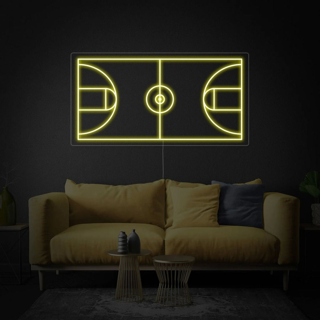 Basketball Court Led Sign Business Neon Sign