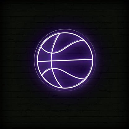 Basketball Led Neon Sign For Game Rooms Boys Gift | Shineneon