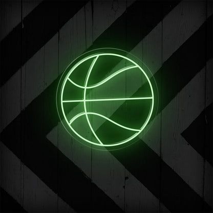 Basketball Led Neon Sign For Game Rooms Boys Gift | Shineneon