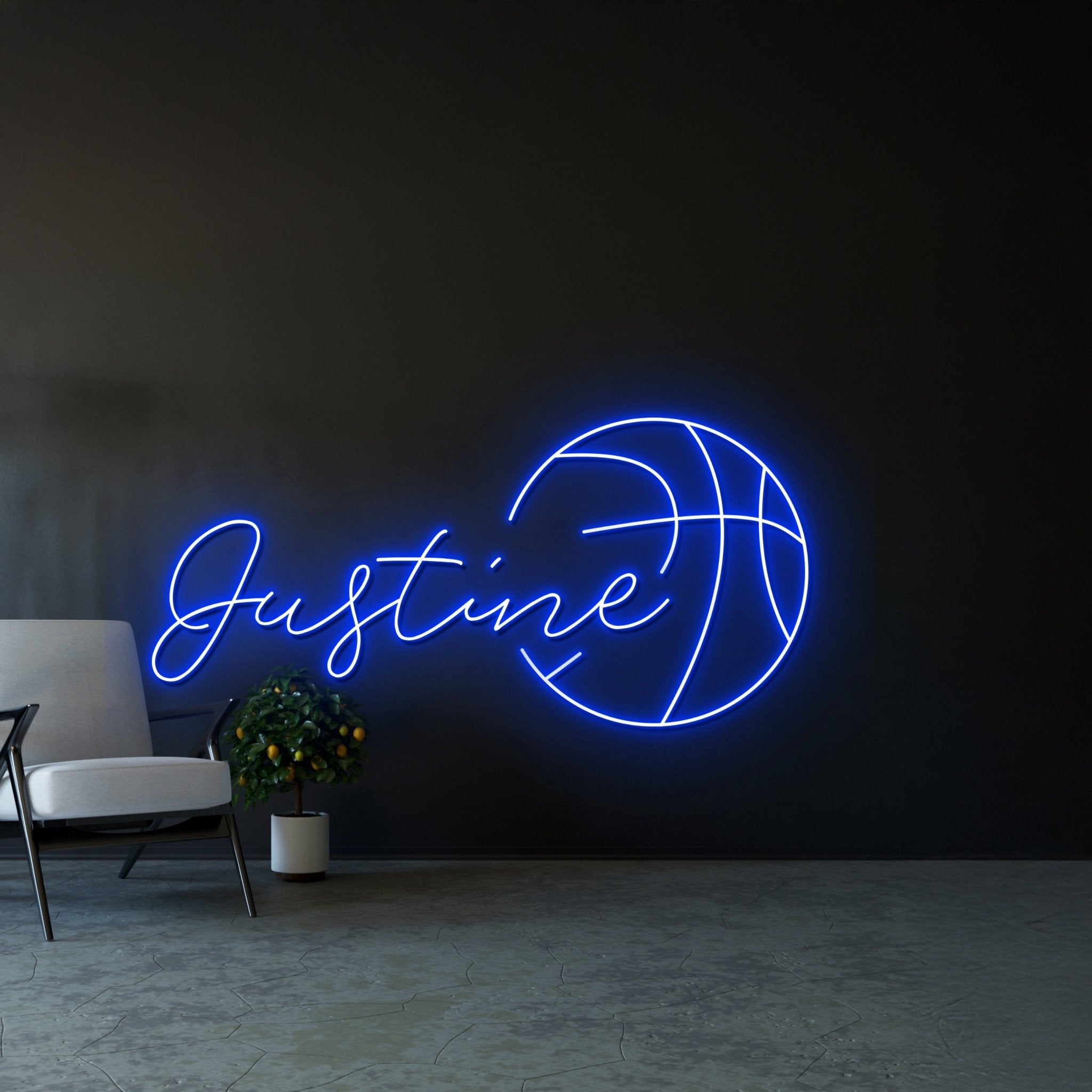 Basketball Neon Name Sign - Shineneon