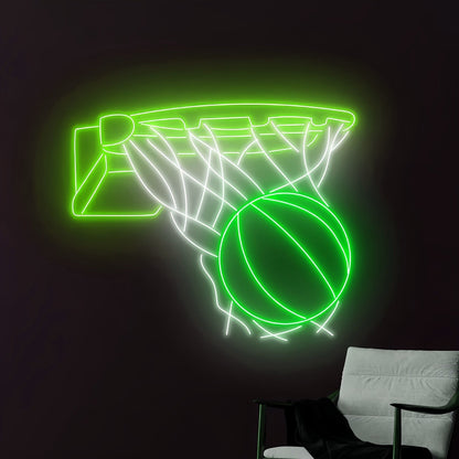 Basketball Shot Led Neon Sign - Shineneon