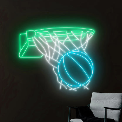 Basketball Shot Led Neon Sign - Shineneon