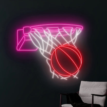 Basketball Shot Led Neon Sign - Shineneon