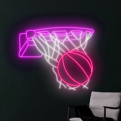 Basketball Shot Led Neon Sign - Shineneon