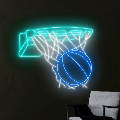 Basketball Shot Led Neon Sign - Shineneon