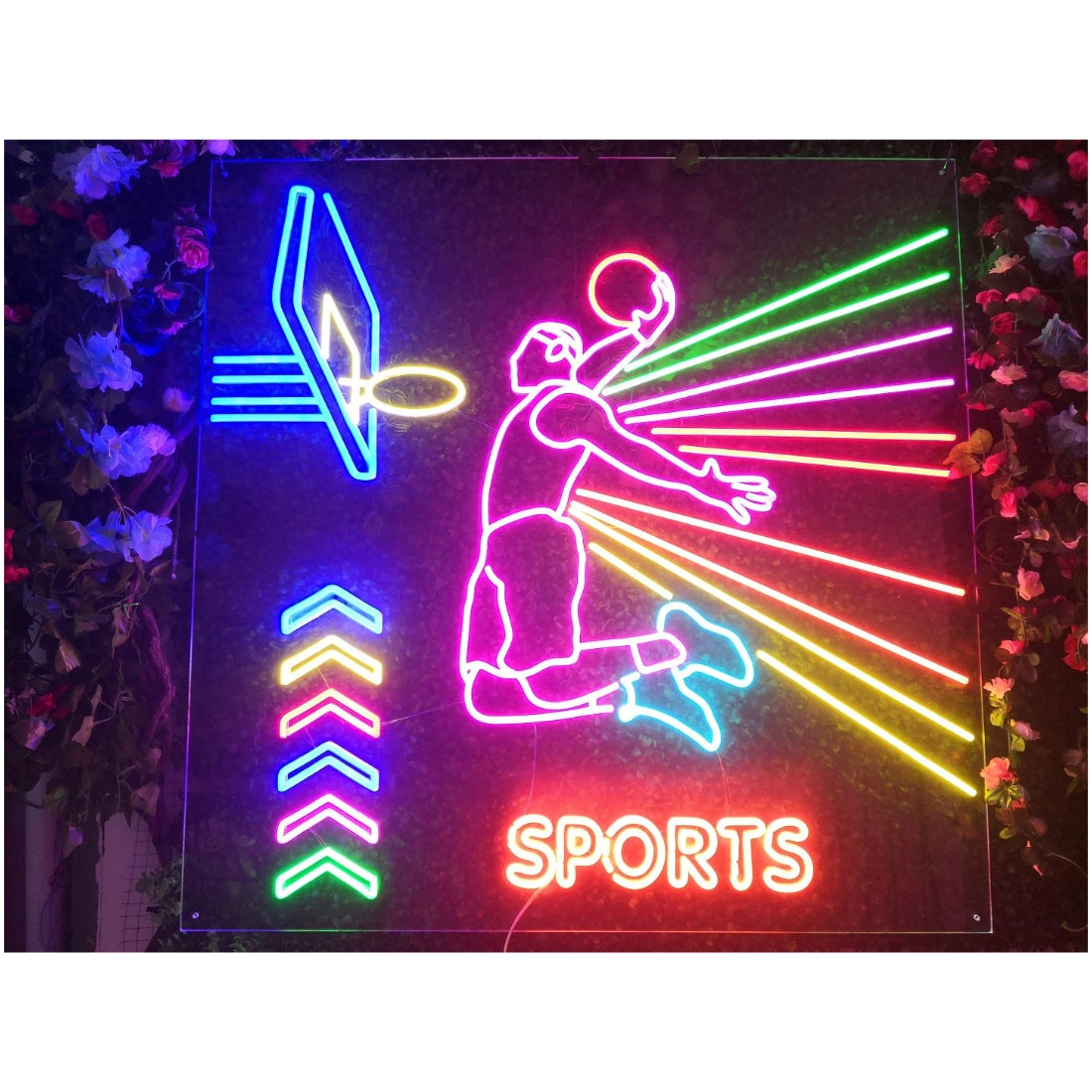 Basketball Sports Led Sign Business Neon Sign