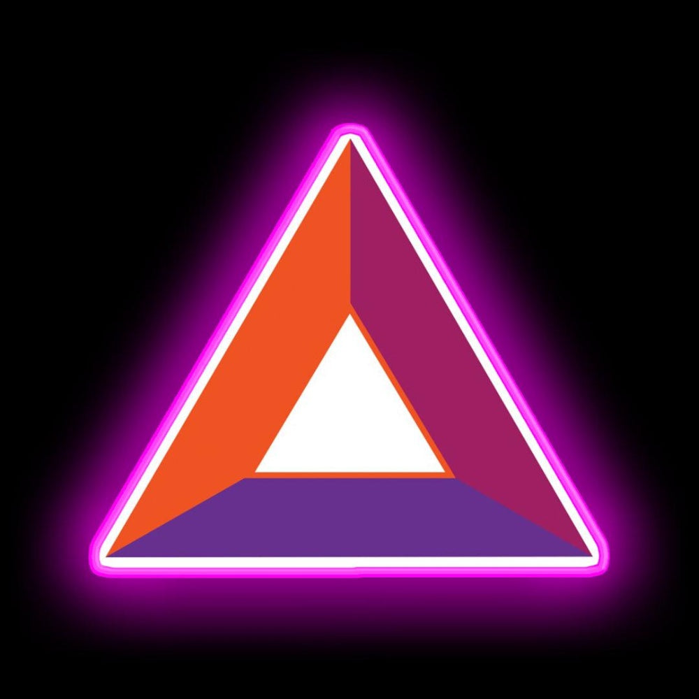 Bat Basic Attention Token Neon Gift Neon Sign - Size and dimension reference
