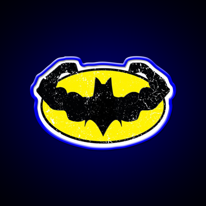 Bat Gains Gym Fitness Led Neon Sign Rgb Color - LED neon sign view 5