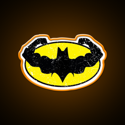 Bat Gains Gym Fitness Led Neon Sign Rgb Color - LED neon sign view 6