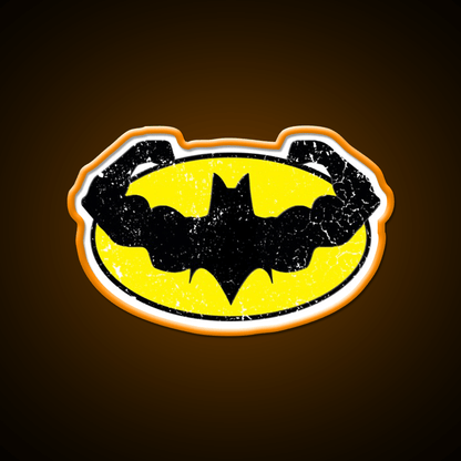 Bat Gains Gym Fitness Led Neon Sign Rgb Color - Shineneon