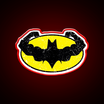 Bat Gains Gym Fitness Led Neon Sign Rgb Color - Shineneon