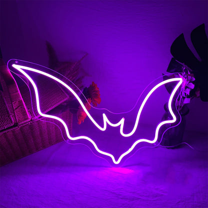 Bat Neon Sign Halloween Decoration | Shineneon