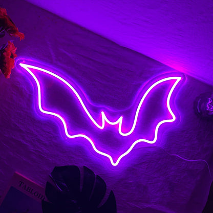 Bat Neon Sign Halloween Decoration | Shineneon