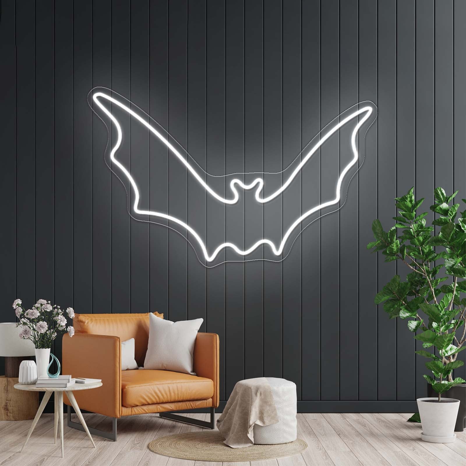 Bat Silhouette Neon Sign Halloween Led Neon Sign - Shineneon