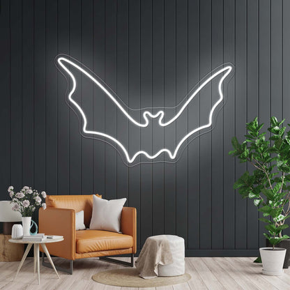 Bat Silhouette Neon Sign Halloween Led Neon Sign - Shineneon
