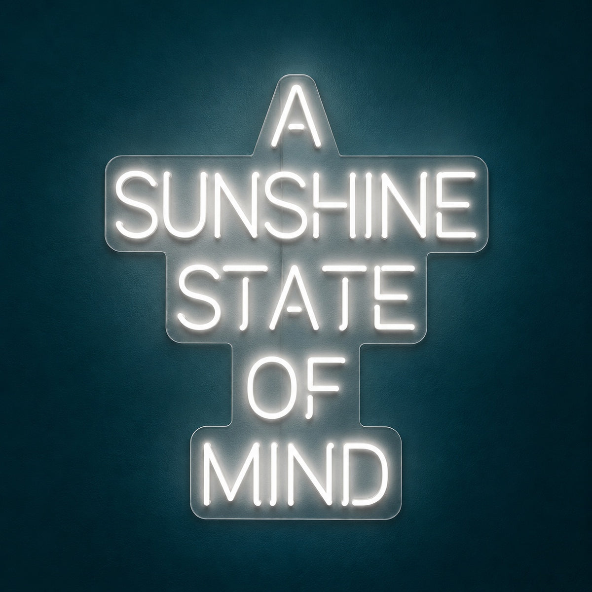 A Sunshine State Of Mind LED Neon Sign - product hero