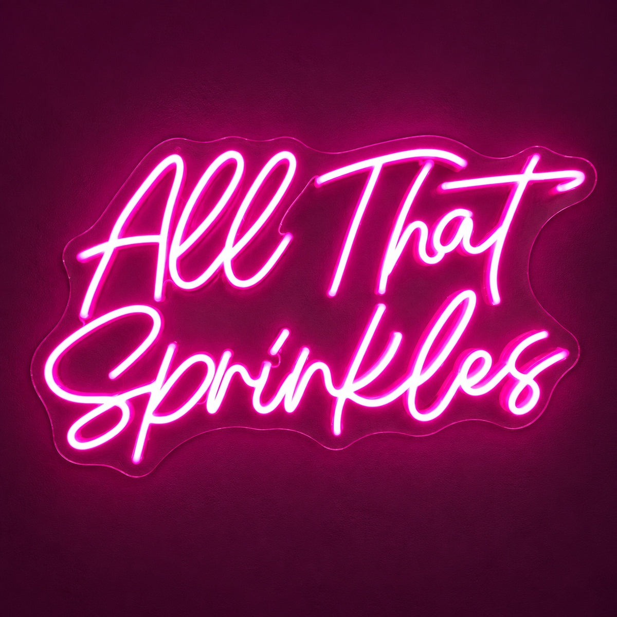 All That Sprinkles LED Neon Sign - product hero
