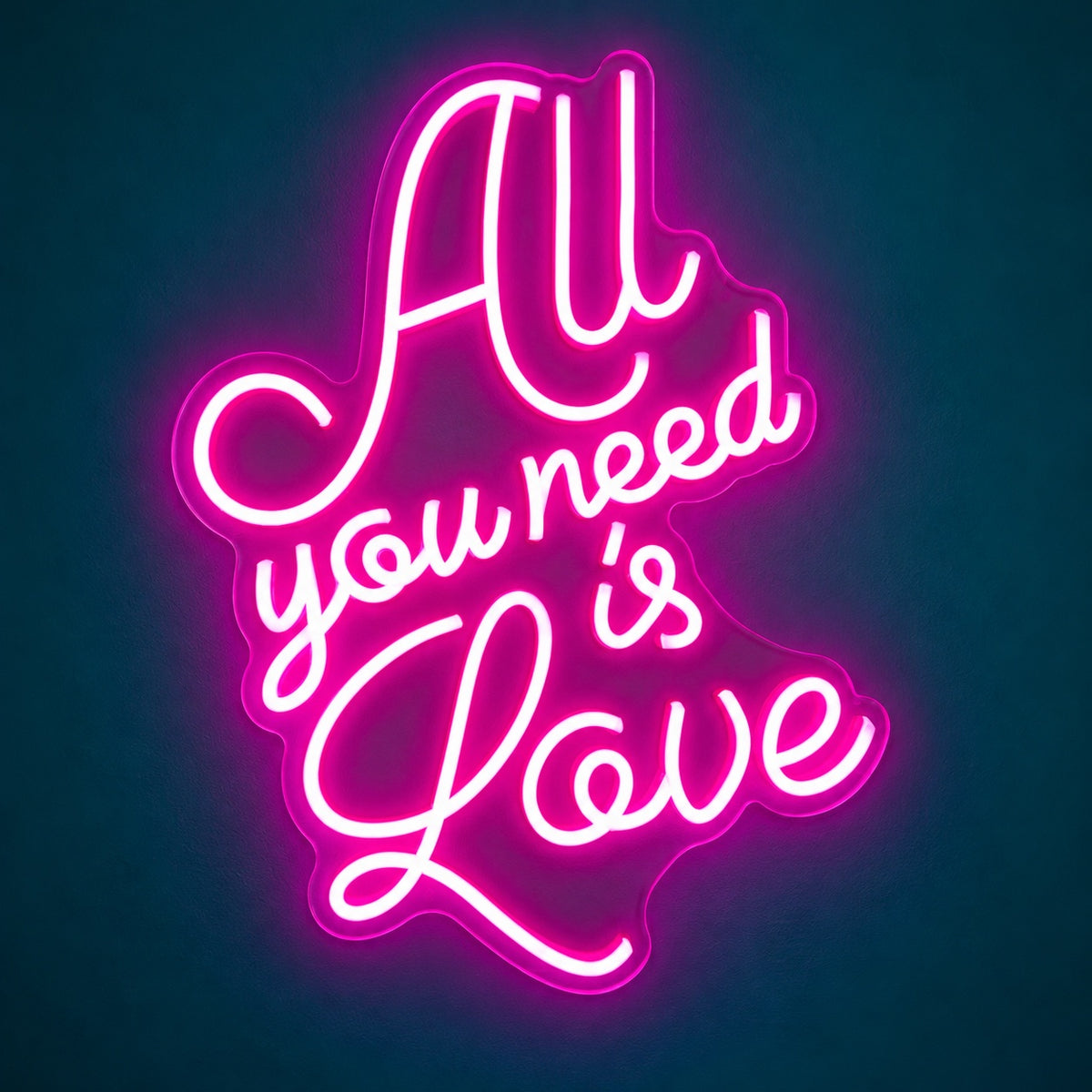 All You Need Is Love LED Neon Sign - product hero