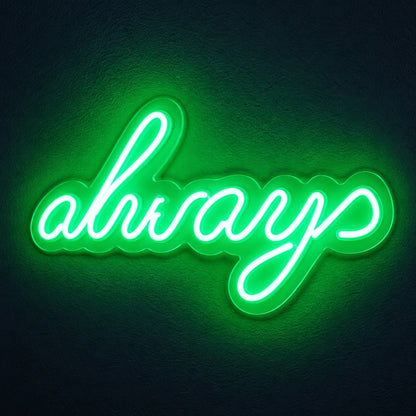 Always LED Neon Sign - product hero