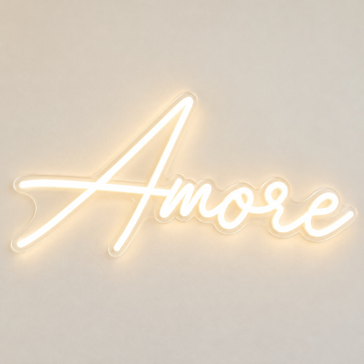 Amore LED Neon Sign - natural light view
