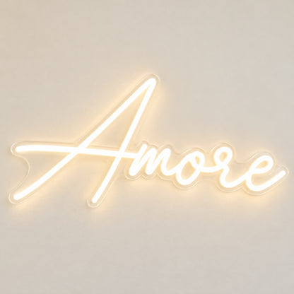 Amore LED Neon Sign - natural light view