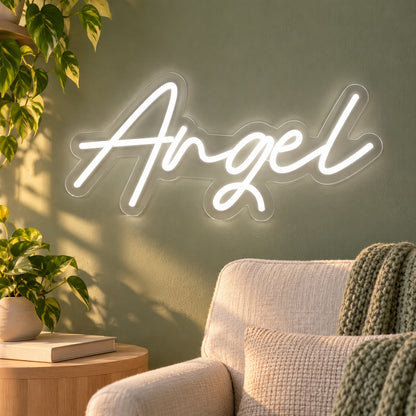 Angel LED Neon Sign - lifestyle view