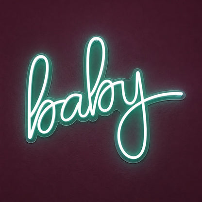 Baby LED Neon Sign - product hero
