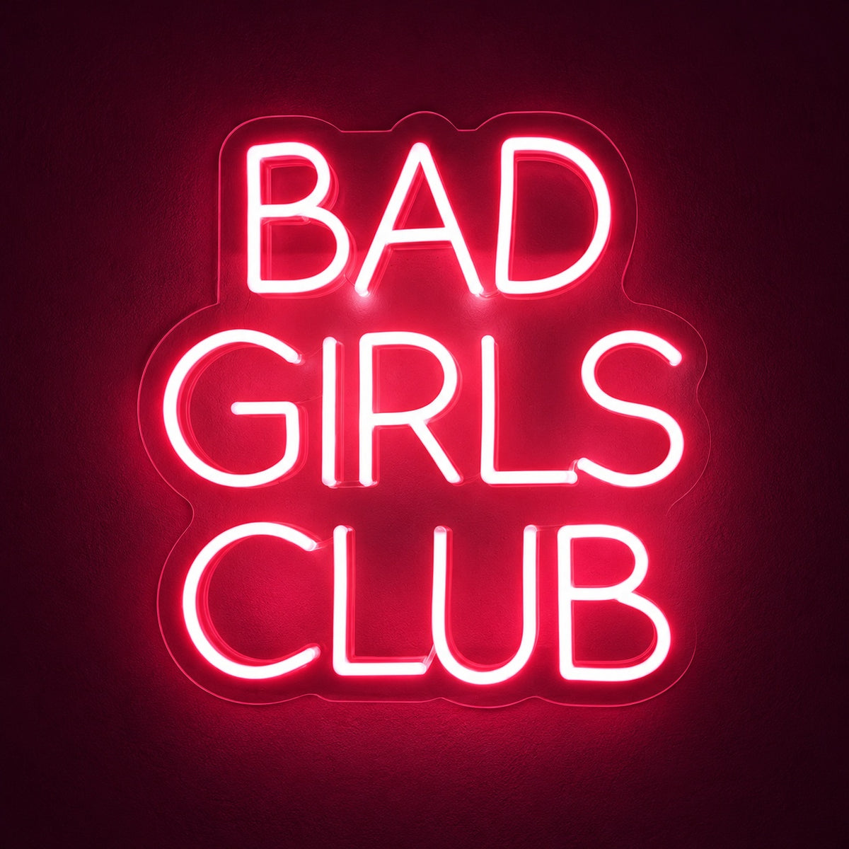 Bad Girls Club LED Neon Sign - product hero