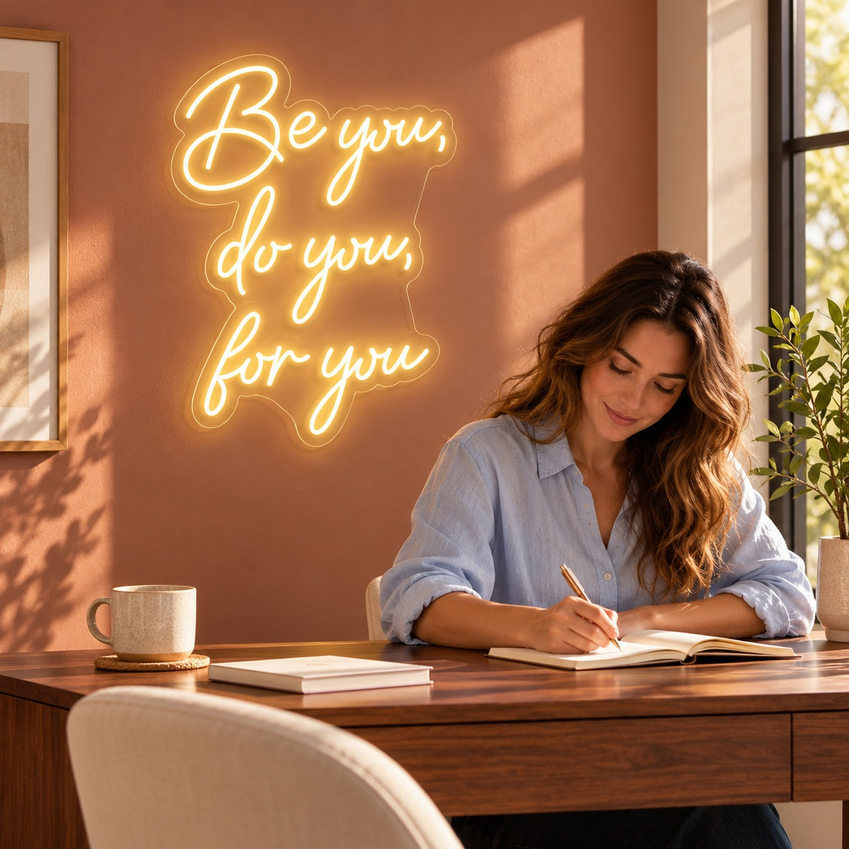 Be You Do You For You LED Neon Sign - lifestyle view