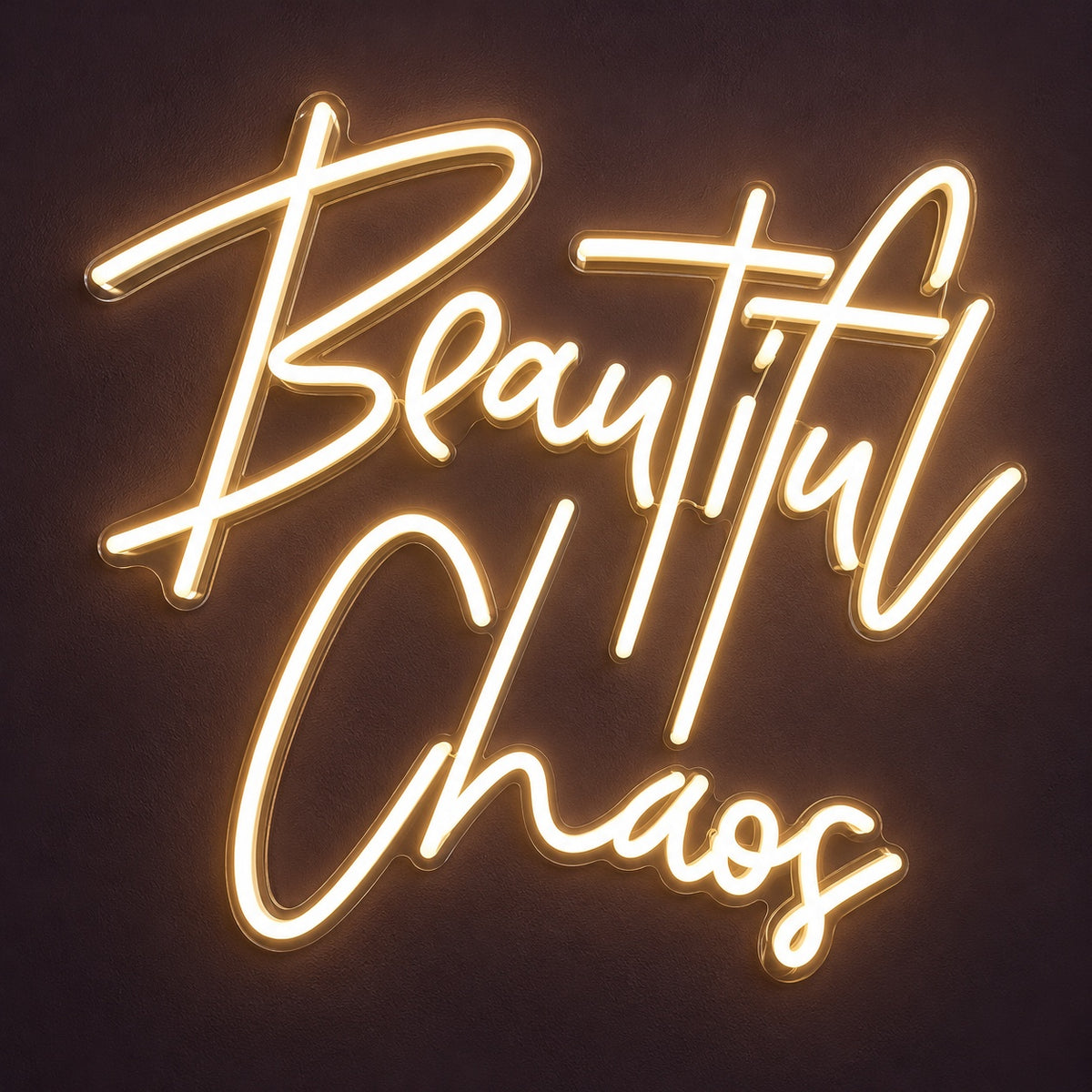Beautiful Chaos LED Neon Sign - product hero
