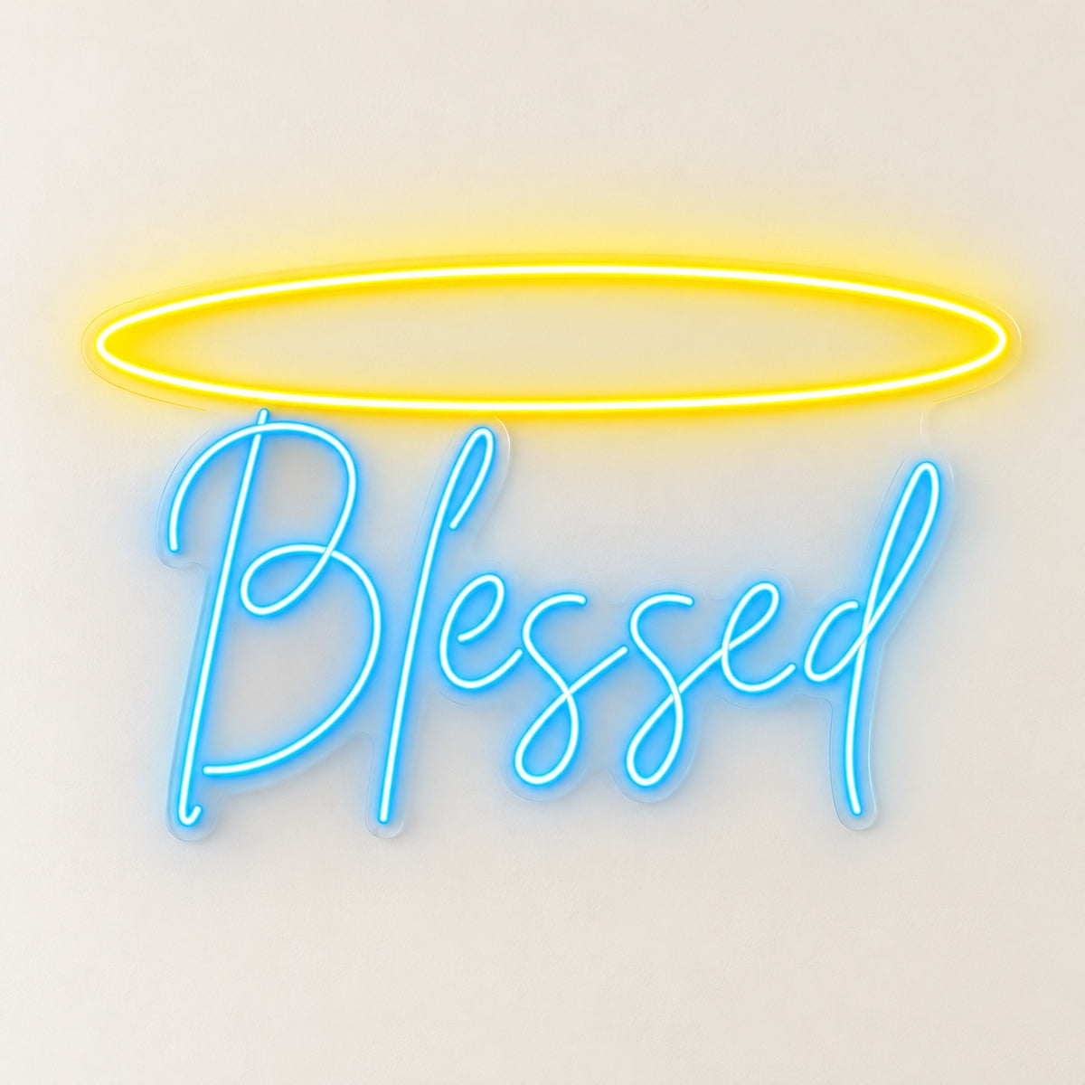Blessed LED Neon Sign - natural light view
