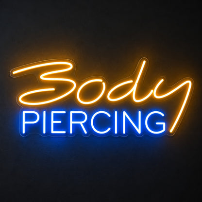 Body Piercing LED Neon Sign - product hero