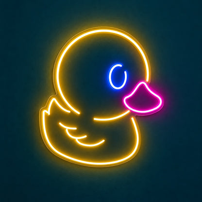 Cute Duck LED Neon Sign - product hero