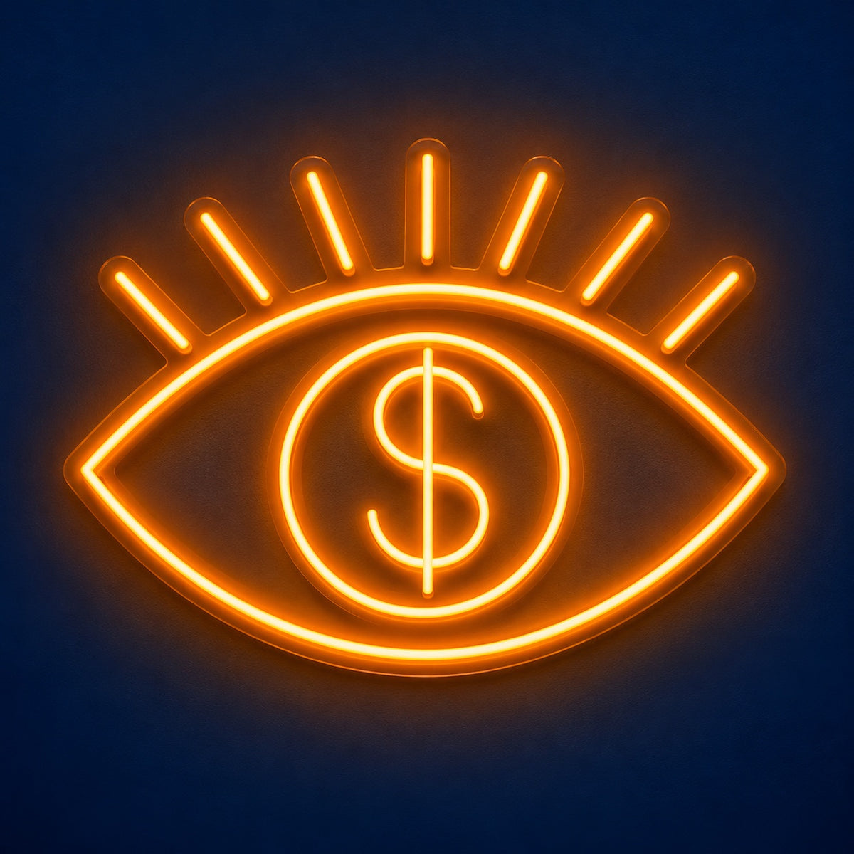 Dollar Eye LED Neon Sign - product hero