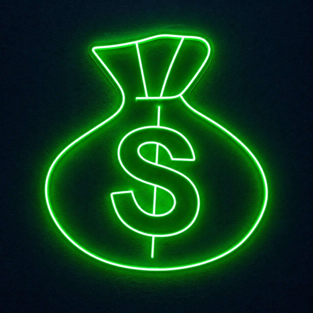 Dollar Money Bag LED Neon Sign - product hero