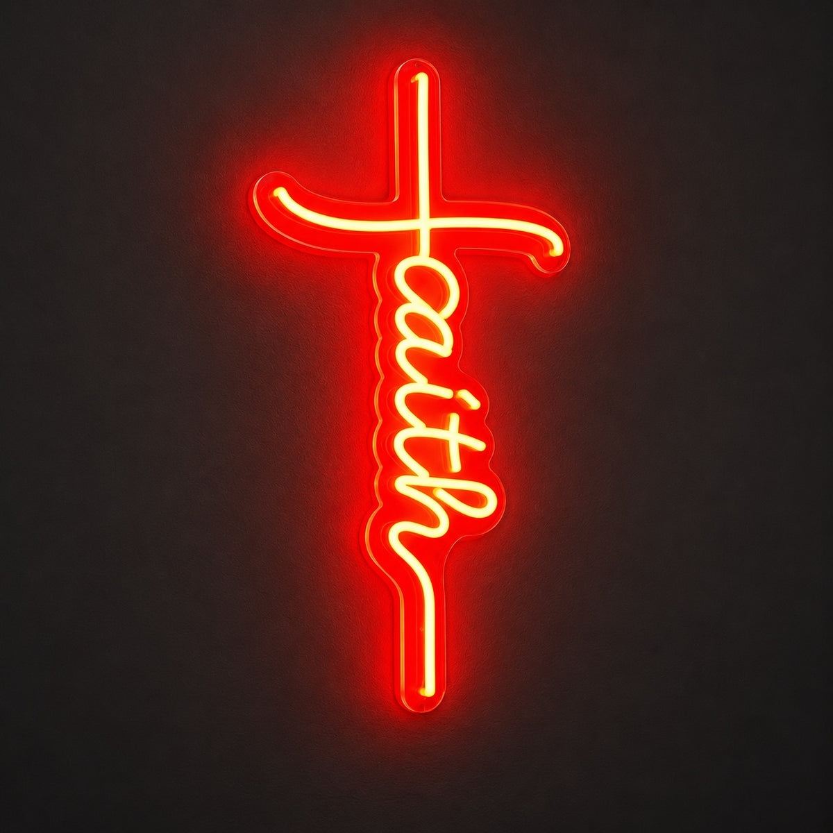 Faith LED Neon Sign - product hero