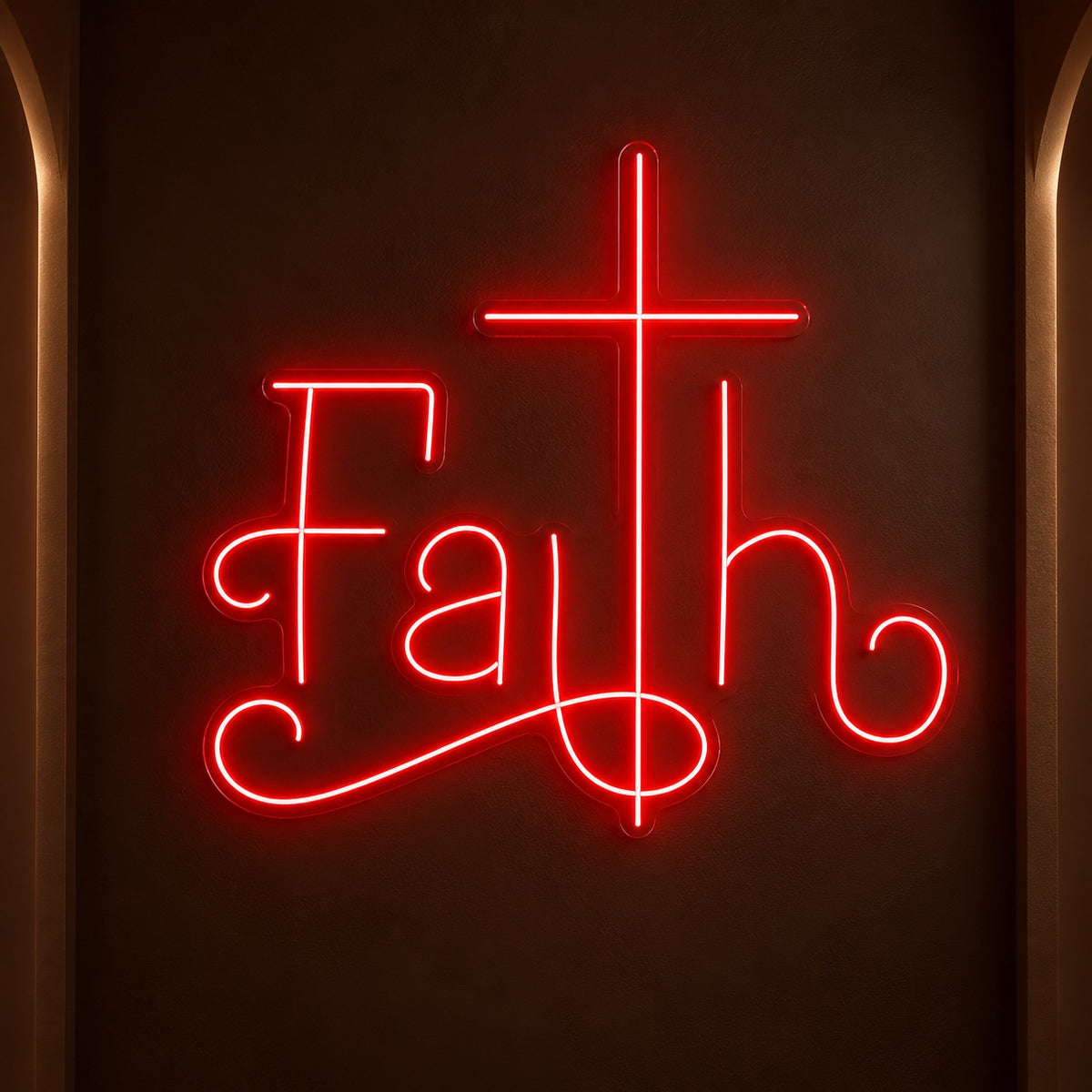 Faith LED Neon Sign - product hero