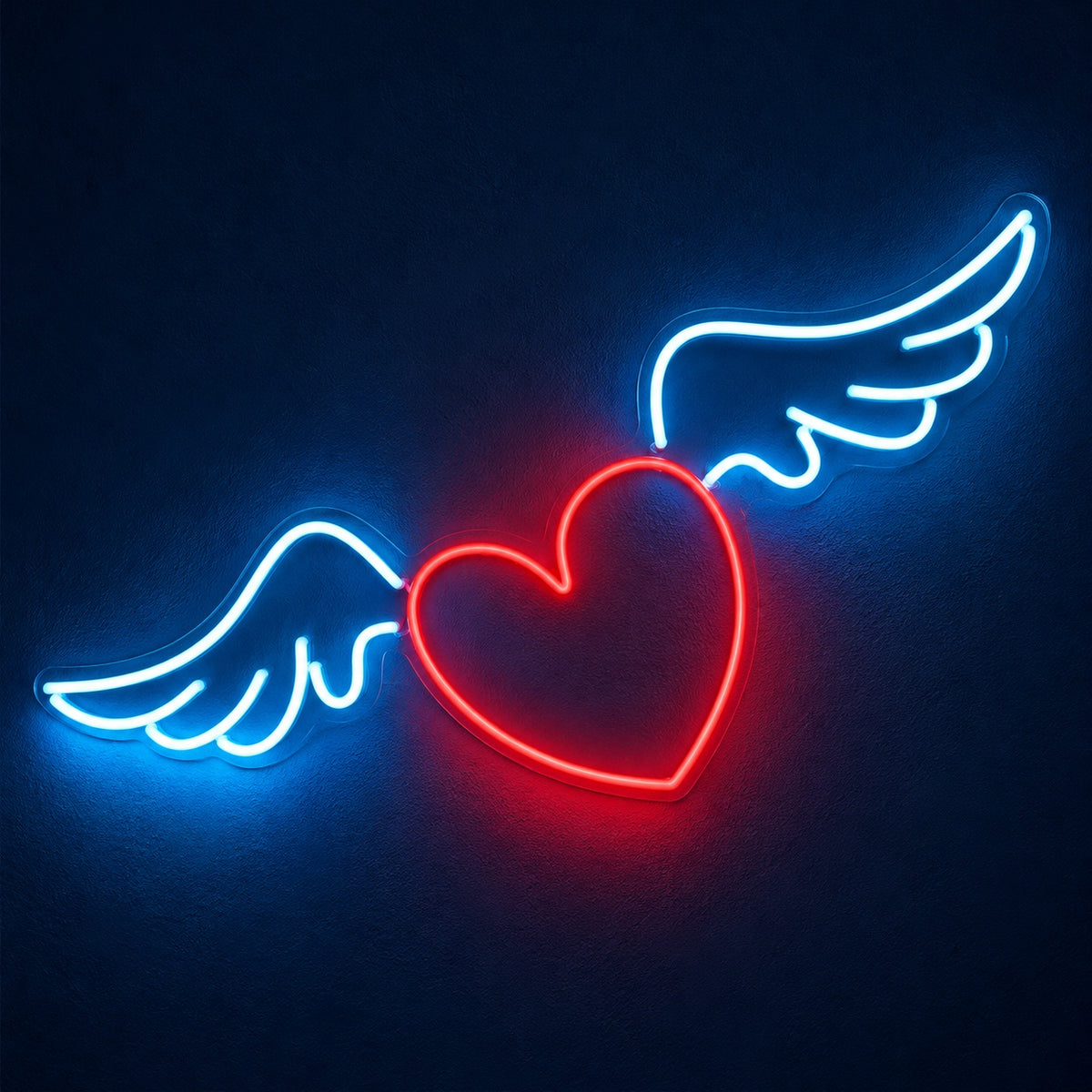 Heart With Wings LED Neon Sign - product hero