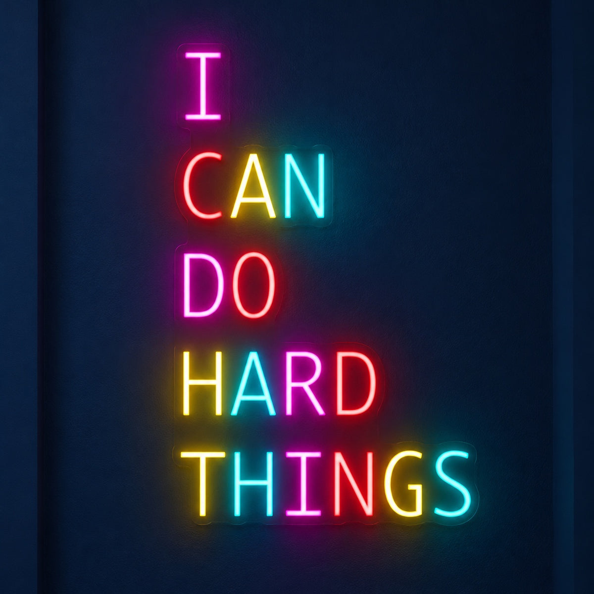 I Can Do Hard Things LED Neon Sign - product hero