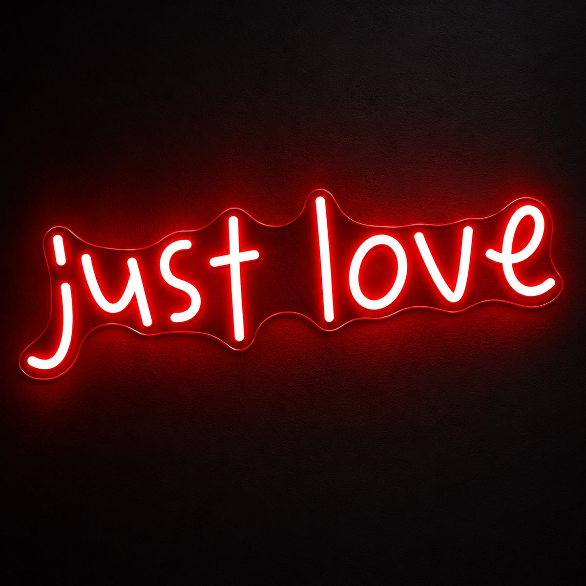 Just Love LED Neon Sign - product hero