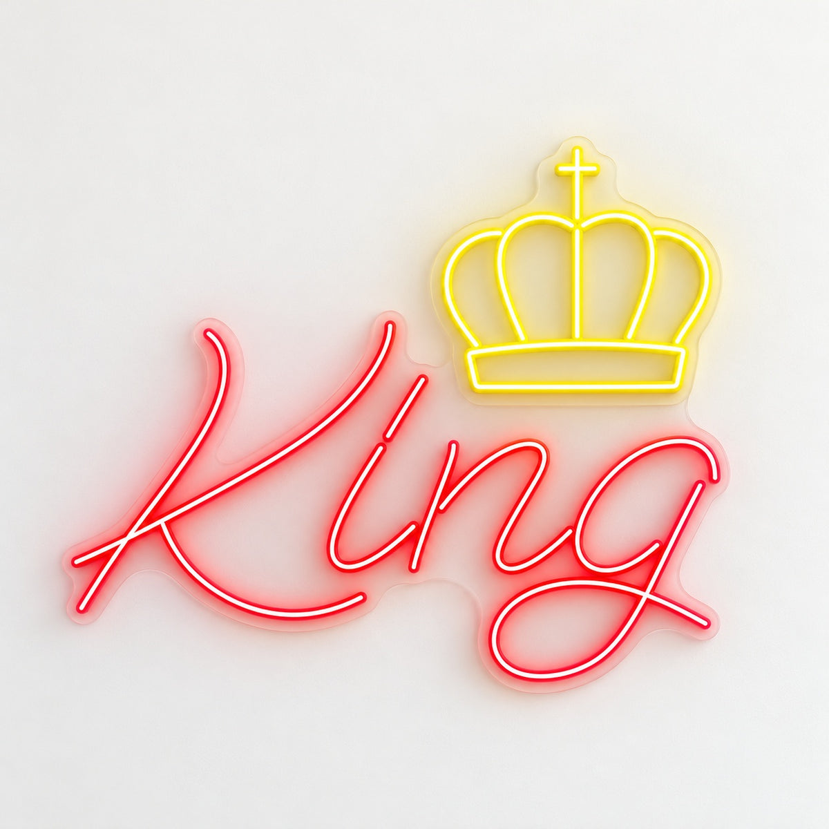 King LED Neon Sign - natural light view