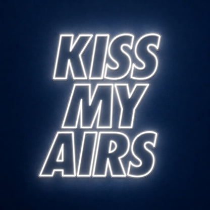 Kiss My Airs LED Neon Sign - product hero