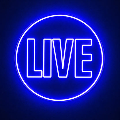 Live LED Neon Sign - product hero