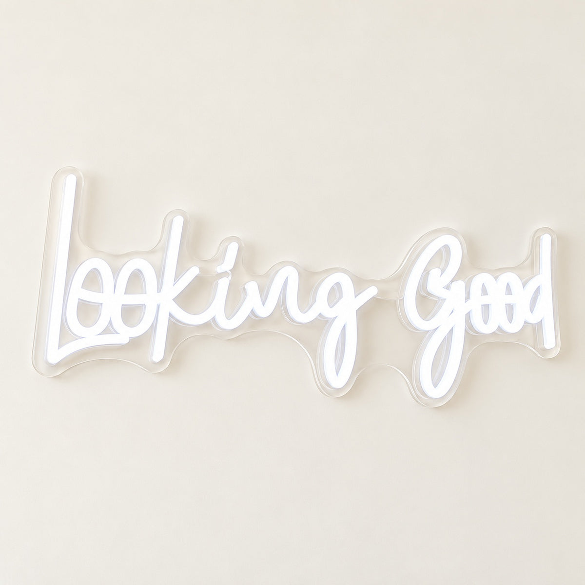 Looking Good LED Neon Sign - natural light view