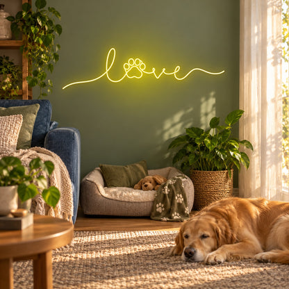 Love LED Neon Sign - lifestyle view